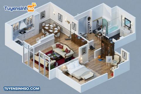 Kiến trúc nội thất, học gì và cơ hội nghề nghiệp