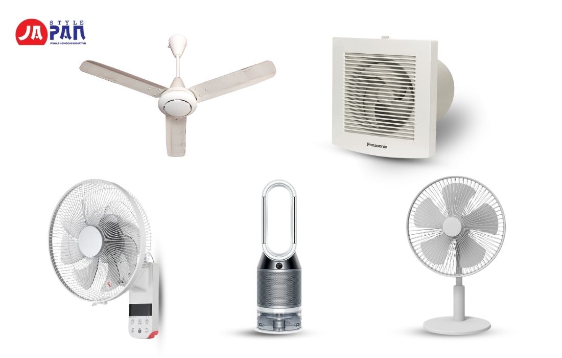 Cấu tạo quạt Điện tất cả mấy phần chính